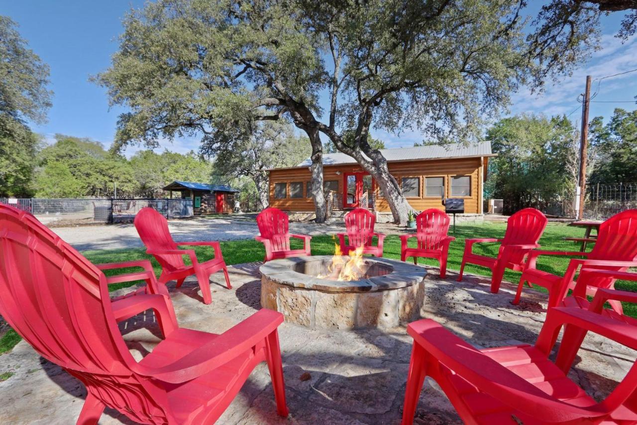 Wimberley Log Cabins Resort And Suites- The Oak Lodge Exterior foto